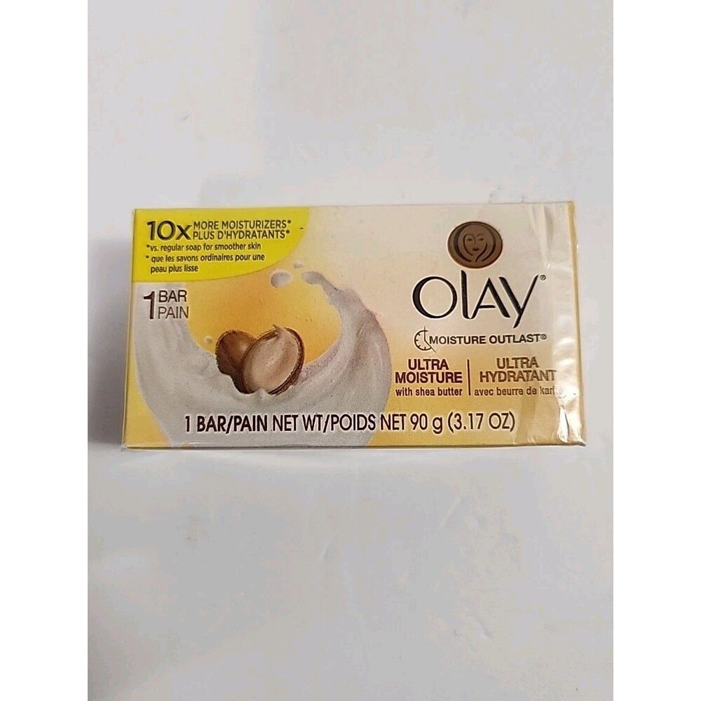 Olay Outlast Ultra Moisture Shea Butter Beauty Bar, 3.17 Ounce 1 Bar NEW SEALED